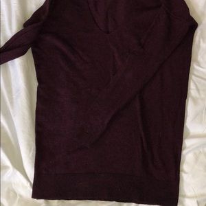 Maroon sweater